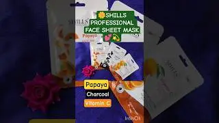 SHILLS PROFESSIONAL FACE SHEET MASK 💫👰💕Suitable  for all skin types #skin care #bestfacesheetmask