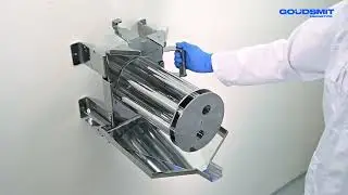 Easy cleaning of Cleanflow systems with Goudsmit magnetextractor cleaningunit