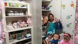 REBORN: OS ENSEÑO LA HABITACIÓN DE MIS REBORN CON TODOS SUS DETALLES