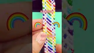 How to make bracelets with string #bracelet #craft