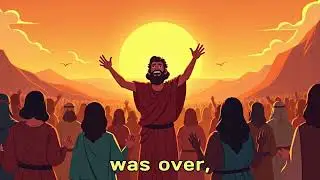 The Sun Stood Still | Kids Bible Story (Joshua 10:1-15)