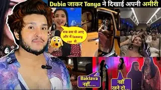 Bigg Boss 19 Contestant Tanya Mittal Makes a Swag Entry at The Dubai Party |Tanya Vs Gk Fight #tanya