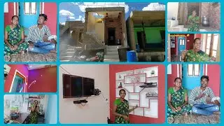 My Home Tour..మొత్తనికి మేము కలగన్న ఇల్లు కట్టేసాం🤩 ....@ismartvinodvlogs