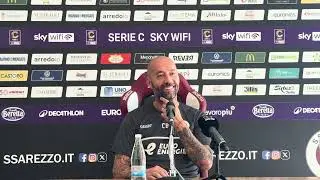 🎤| Conferenza pre match Arezzo-Vis Pesaro di Mister Bucchi