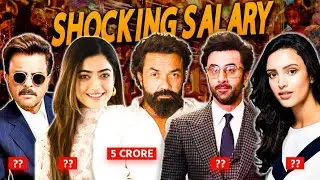 रणबीर कपूर ने 35 गुना ज्यादा पैसा लिया | Animal Movie Cast Star Full Salary