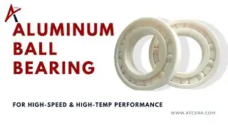 Alumina Ceramic Bearings for High-Speed & High-Temp Performance