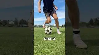 Zigzag dribbling skill tutorial 🐍😵&zwj;💫⚽️ #football #shorts #soccer #skills #futbol #footballskills