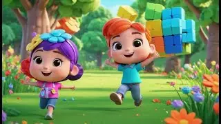 Snap Cubes Go Connect Connect Connect | English Nursery Rhyme | Kids Songs | Baby Music