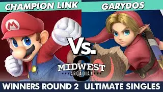 Midwest Arcadian 6 - Champion Link (Mario) Vs. Garydos (Young Link) SSBU Ultimate Tournament