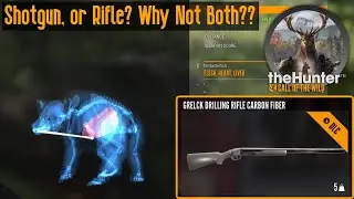 Дробовик или винтовка? Почему не оба? Grelck Drilling Gun theHunter Call of the Wild