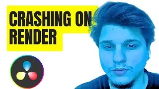Crashing On Render Davinci Resolve 19