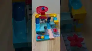 Marble Run Race ASMR 🌀✨Oddly Satisfying Build and Sound ⭕️