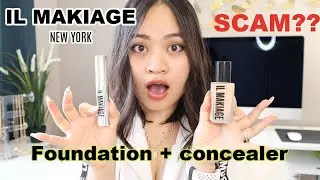 Testing Out IL MAKIAGE Foundation and Concealer - My Honest Review