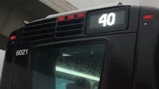 Thebus Honolulu Bus' 6021 New Flyer XD60 Route 40 East Waipahu