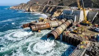 California Started Moving Ocean Water Through Giant Pipelines, and the Result Is Absolutely Insane