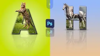 3D Letter Manipulation in Photoshop | Best Tutorial for Beginners || 2025