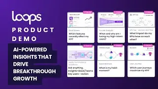 Loops Product Demo, featuring Scout - Your AI Analytics Agent