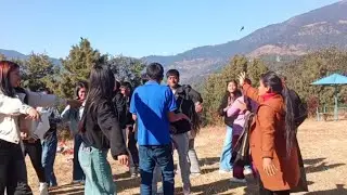 🎉SCHOOL BATA PICNIC CHARIKOT TO JIRI PICNIC SPORTS GUY'S KEEP SUPPORTING GUY'S 👍🙏❤️/NIMA RUMBA123 /