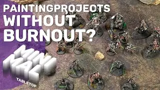 Paintingprojects - whithout Burnout? My Tips on following through on bigger paintingprojects