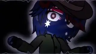 Upside down emo australia💔 MEME (satire) gachalife countryhumans