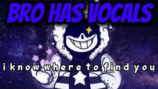 NADIR (Sans Fight) с текстом песни - реакция на OuterDust AU