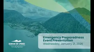January 21, 2026 Emergency Preparedness Event Presentation