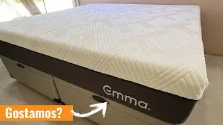 COLCHÃO EMMA - REALMENTE vale a pena? Gostamos?  Recebemos o MODELO EMMA PREMIUM HYBRID E BOX BAÚ!