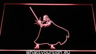 Star Wars Darth Vader Light Saber LED Neon Sign