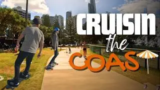 Two Professional Electric Skateboarders Rip Up Broadbeach to Surfers
