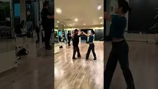 Alejandro Sol and Jane Dancing Salsa LA Style!