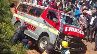 Kisii Tv's Dan Mzungu, Brian Sagini affected by the Ichuni_Keroka Accident after loosing relatives