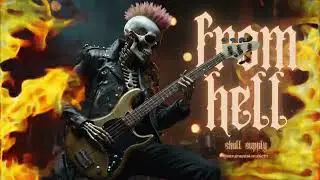 From Hell_02-Skull Supply | Epic AI Metal Instrumental | Workout/Gaming Music 🎸