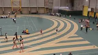 Edmonton Harriers - 4x200m relay - Midget girls - 2018 Last Chance Indoor Track and Field Meet