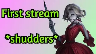 First stream pls be nice to me 😰😰