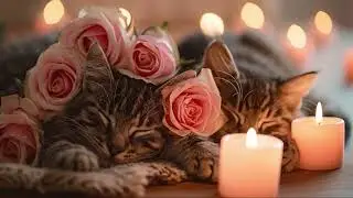 3 Hours of Cat Sleep Music 🐈 Soft Pillow Piano for Cat Calmness | Mellow Cat Dreams
