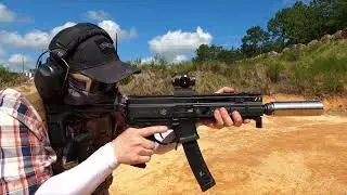 Stribog SP9A3 with A3 Tactical lower and 40 degree locking piece.