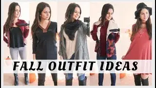 FALL OUTFIT IDEAS 2018 | HOW TO STYLE ON A BUDGET | FOREVER 21, FASHION NOVA | ASHLEY GAITA