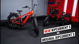 New RipCurrent S E-Bike vs. Original RipCurrent S