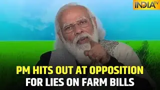 PM Modi Hits Out At Opposition For Spreading Lies On Farm Bills During His Interaction With Farmers