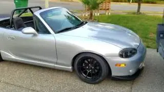 2000 miata- new advanti wheels kuhmo tires and 10ae seats