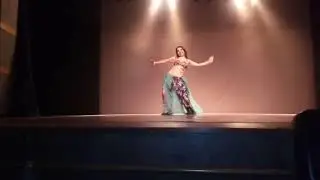 Isabelle Costa - 3&deg; lugar solo dan&ccedil;a do ventre - Festival dan&ccedil;ar por dan&ccedil;ar 2017