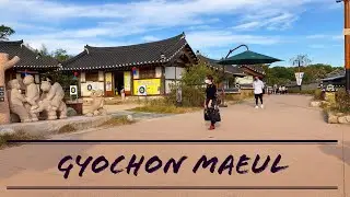 Kampung wisata Korea || gyochon maeul,Gyeongju