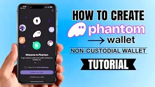 How to create PHANTOM wallet | Non Custodial for Solana Blockchain | App Tutorial