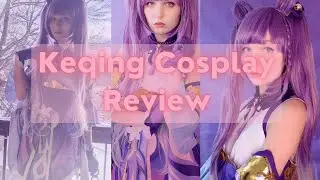 Genshin Impact Keqing Cosplay Review from Miccostumes