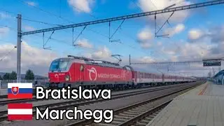 Cabivew Bratislava - Marchegg with Železničná spoločnosť Slovensko ZSSK