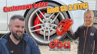 DZB Brake Systems feat. Vag4You - customowy układ hamulcowy Audi S5 z DBA Disc Brakes