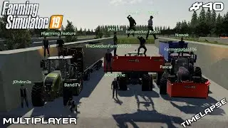 Grass and maize silage harvest | Hollandscheveld | Multiplayer Farming Simulator 19 | Episode 40