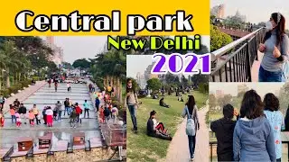 Central Park in New Delhi || Connaught Place (CP )