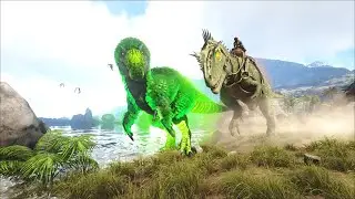 ARK (AG Reborn New #1): Hữu duy&ecirc;n bắt được hai đại ca khủng long độc si&ecirc;u ngon trong mod AGRenborn
