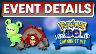 TEDDIURSA COMMUNITY DAY EVENT DETAILS | POK&Eacute;MON GO